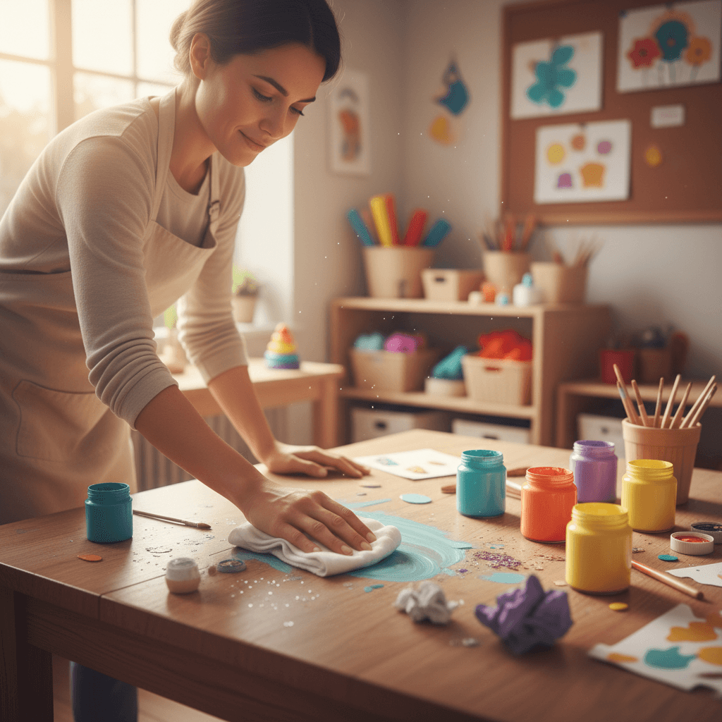 Craft space cleanup with KĀRE cleaner